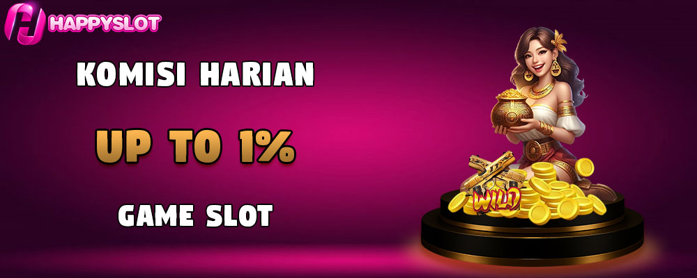 Komisi Harian Slot Game 1%