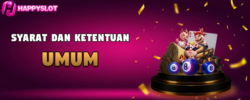 Syarat Dam Ketentuan 