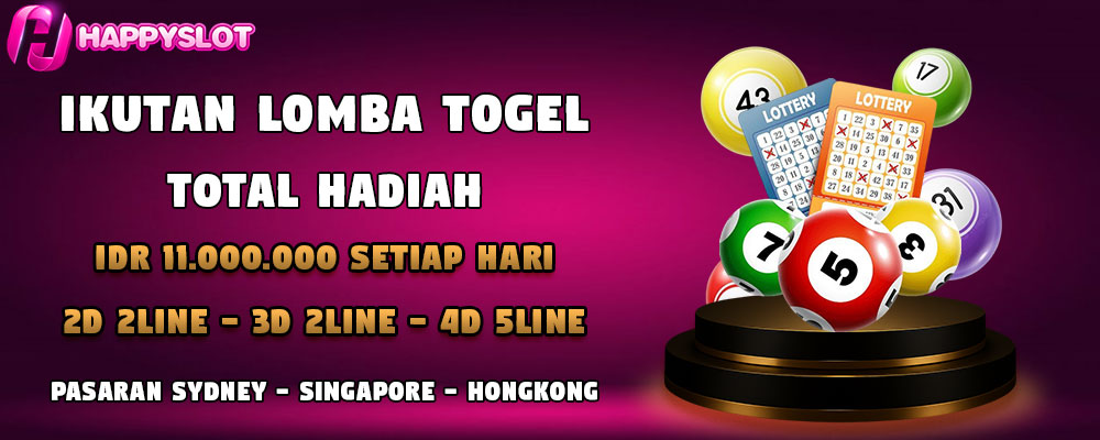 LOMBA TEBAK ANGKA 2D 2LINE, 3D 2LINE & 4D 5LINE SD
